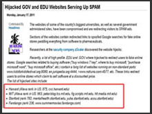 List of hijacked Edu and Gov sites